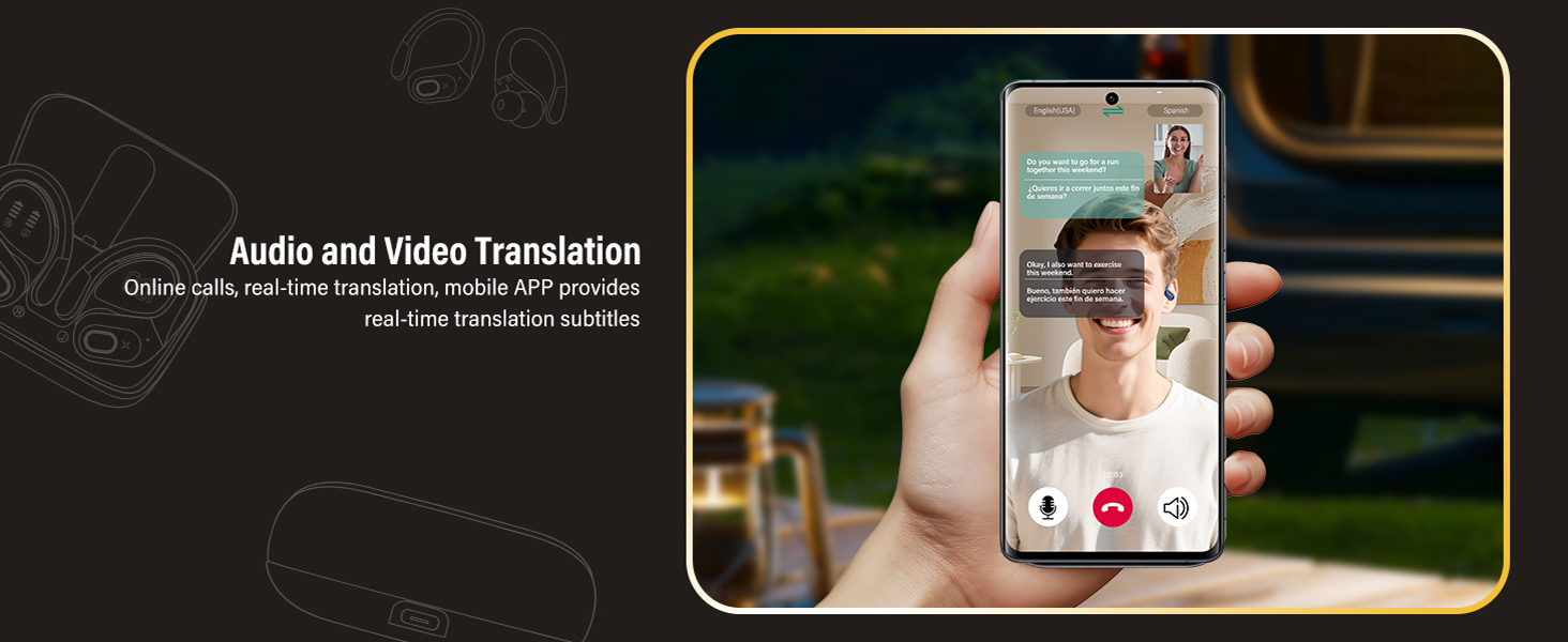 language translator headset